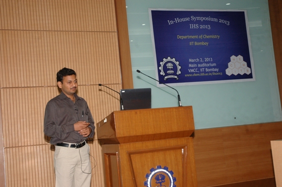 Mr. Kiran Gore during his talk