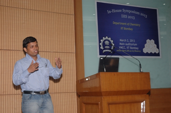 Mr. Vikram Sarpe giving his talk
