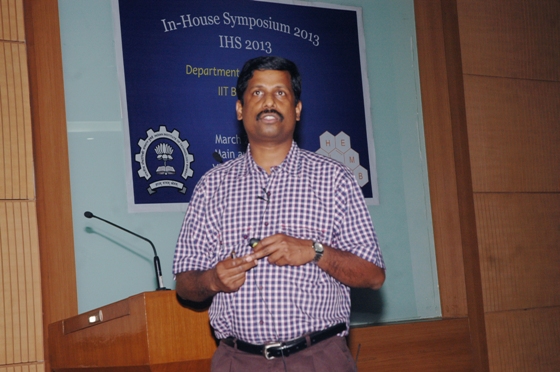 Prof. Rodney Fernandes, addressing the student community at IHS2013