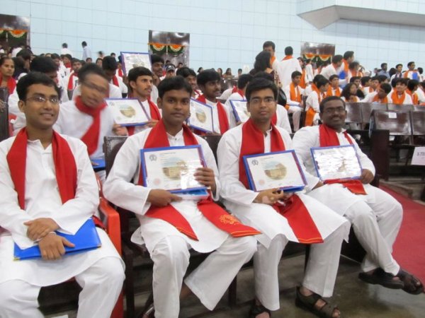 Timir during his convocation - 2011